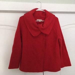 Banana Republic red Italian yarn sweater